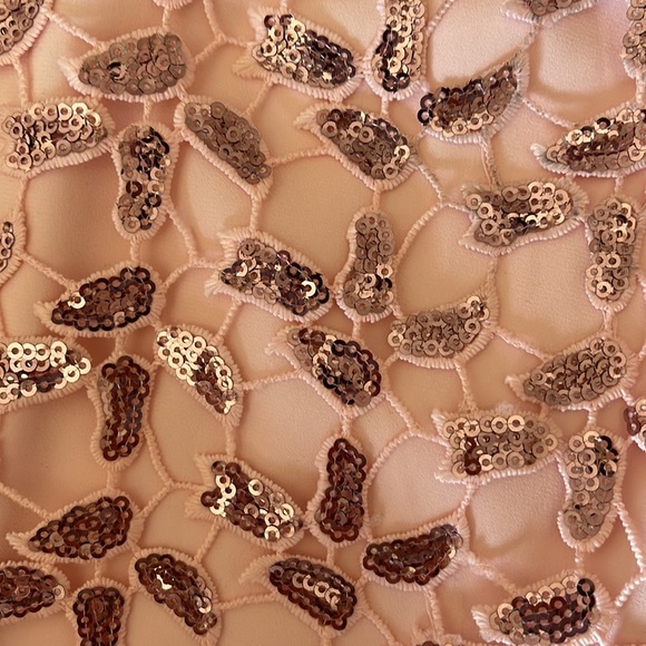 Light pink formal dress with sequence - Picture 7 of 7